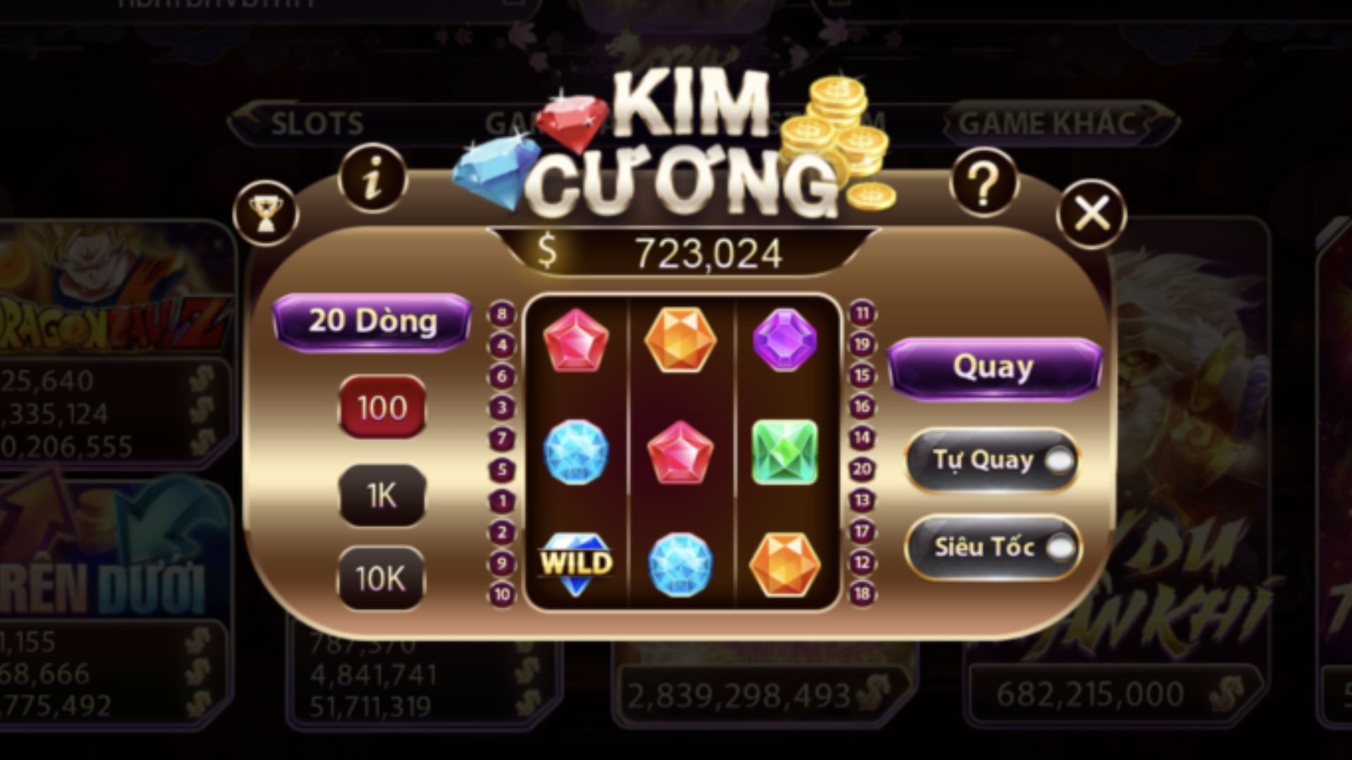 Đồ hoạ và âm thanh game Xếp kim cương 789BET